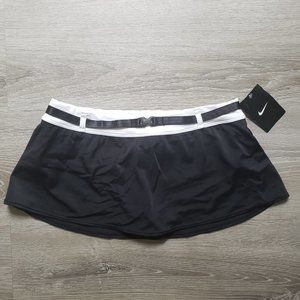NIKE swim skirted bottoms swimsuit bikini belt NWT